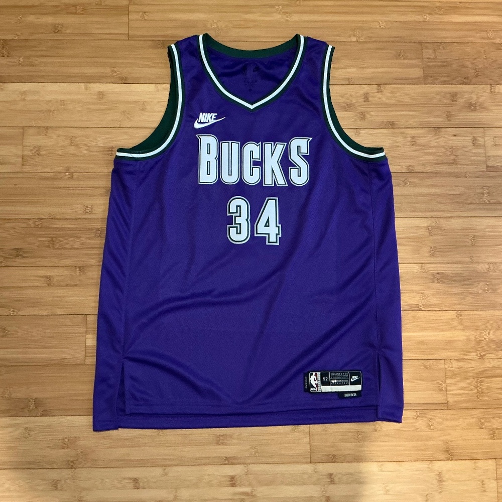 Nike Swingman Giannis Bucks Jersey - XL